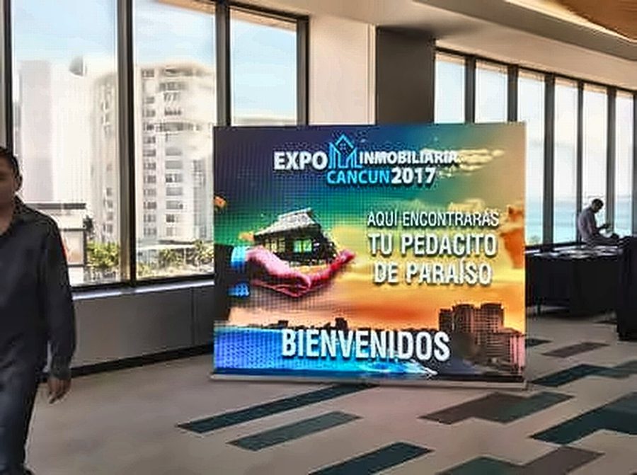 Pantalla LED en expo